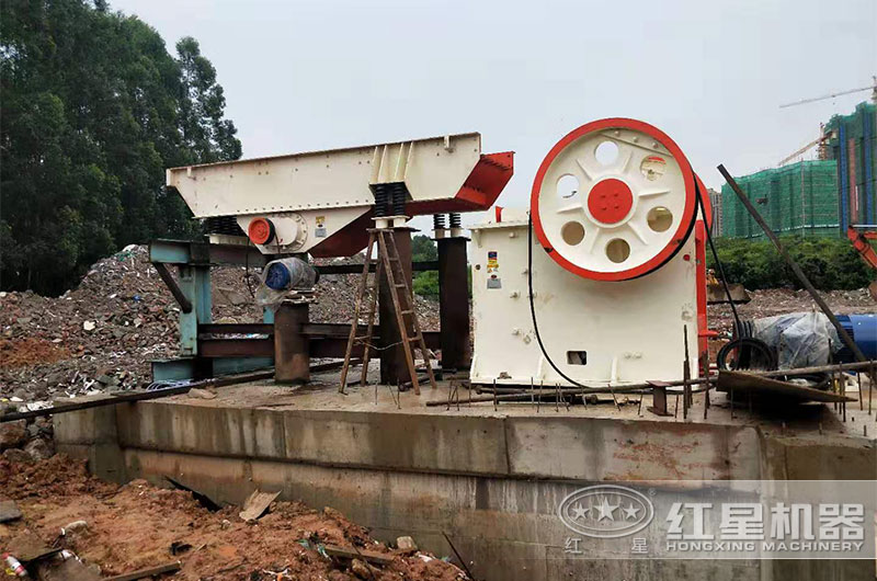 固定式建筑垃圾破碎機 固定式建筑垃圾破碎機