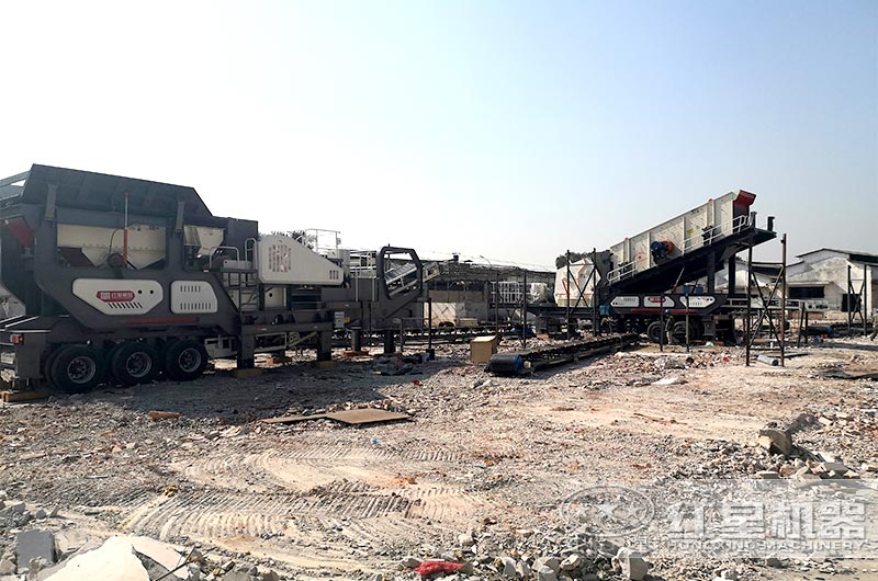 建筑垃圾處理廠安裝現(xiàn)場實拍 建筑垃圾處理廠安裝現(xiàn)場實拍