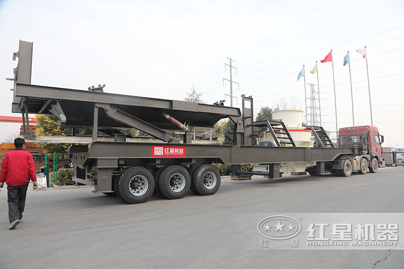 移動沖擊式制砂機(jī)發(fā)貨 移動沖擊式制砂機(jī)發(fā)貨