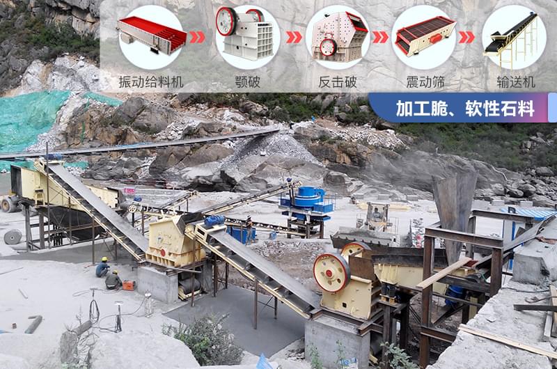 針對中低硬度石子破碎方案 針對中低硬度石子破碎方案