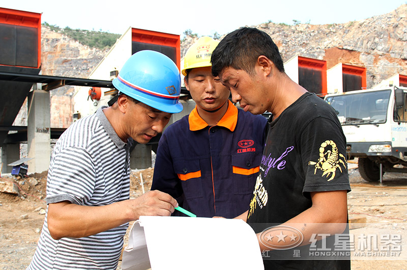 現場指導設備的安裝、調試