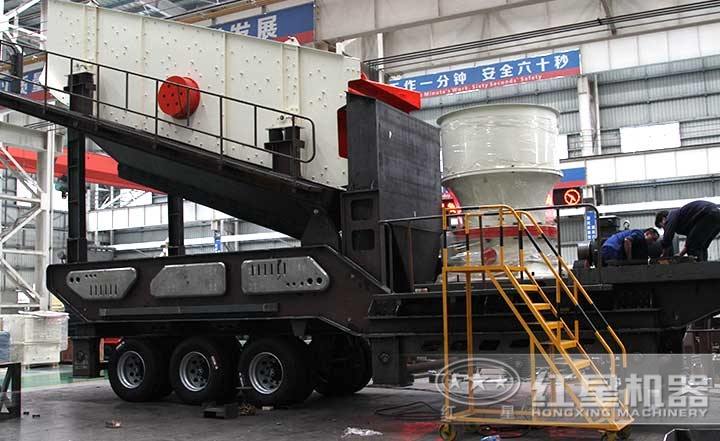 流動圓錐磕石機(jī)