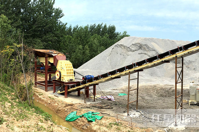 錘破可自成一條線，省去一級(jí)二級(jí)破碎過(guò)程